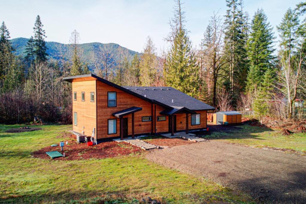 Newly Built Modern Chalet Duplex - 2 Mount Hood Village Exterior foto