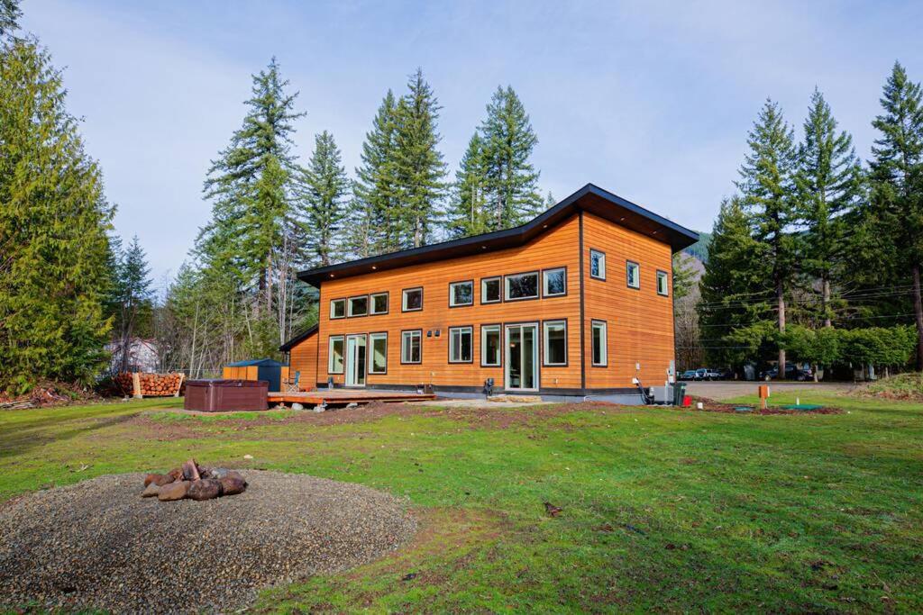 Newly Built Modern Chalet Duplex - 2 Mount Hood Village Exterior foto
