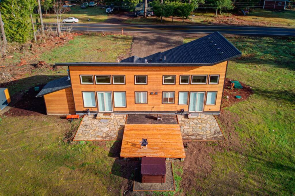 Newly Built Modern Chalet Duplex - 2 Mount Hood Village Exterior foto